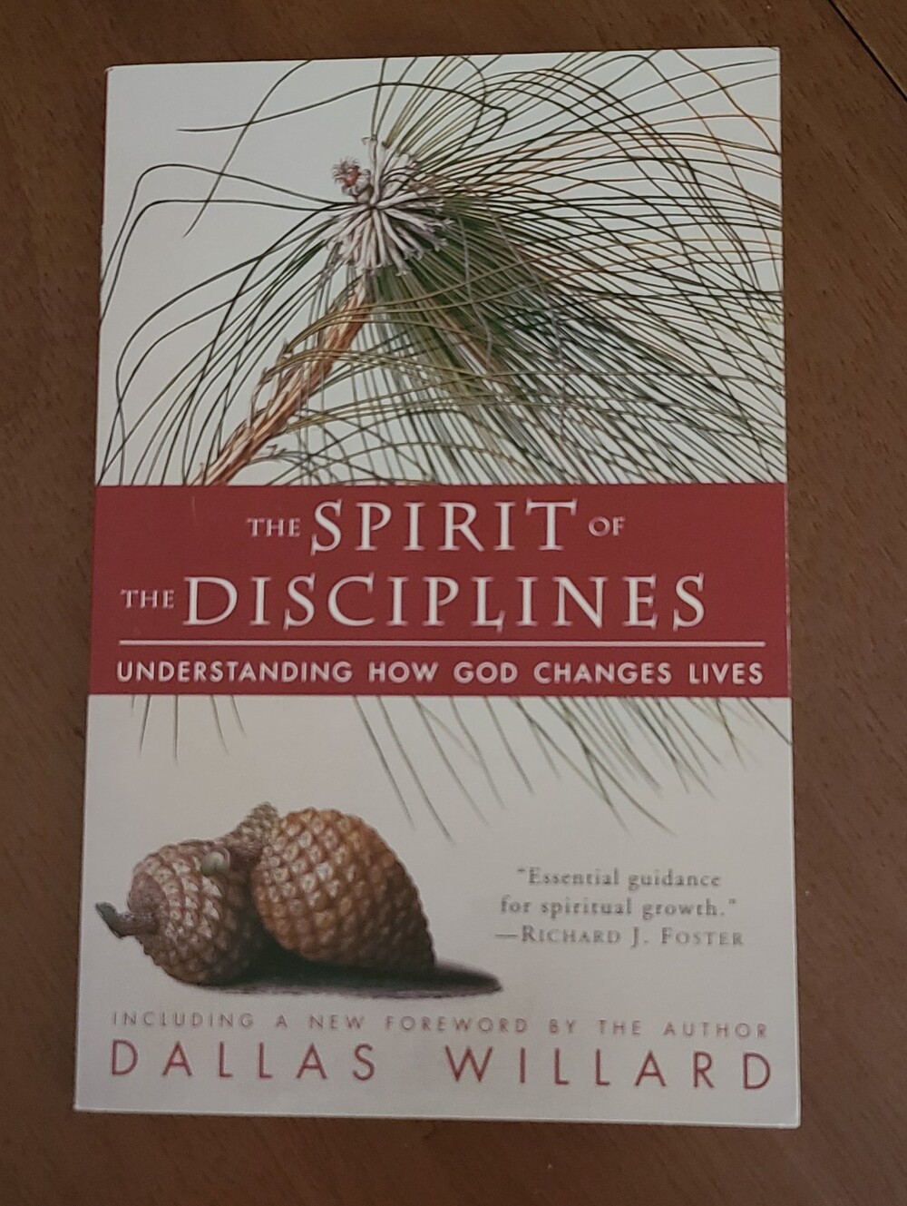 The Spirit of the Disciplines Paperback Book, Dallas Willard, Like New Condition